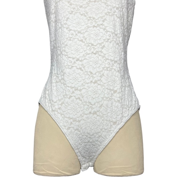 Vintage Ann Taylor Lace Bodysuit size L - Picture 7 of 15